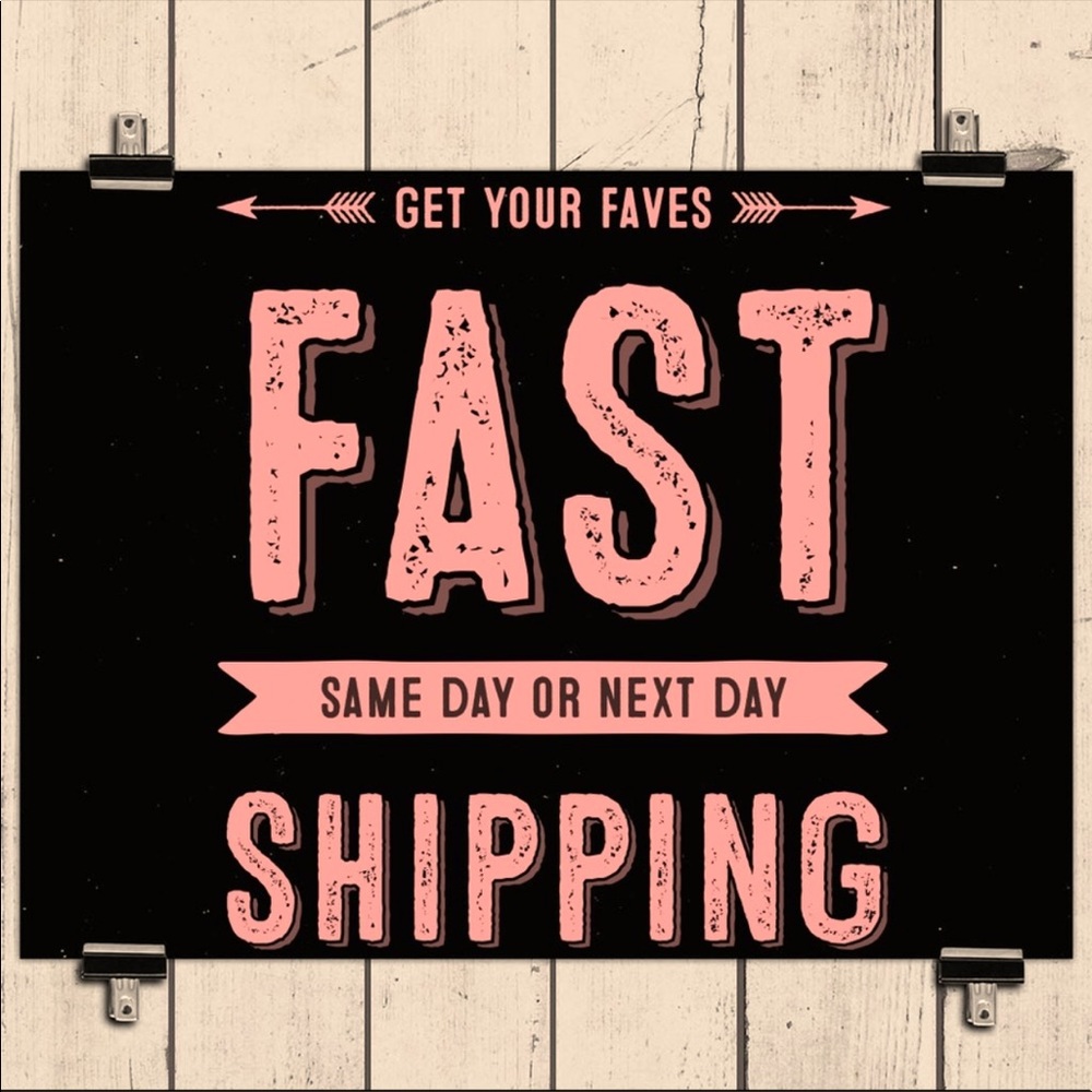 Same Day Shipping for orders placed by 3pm EST M-F
